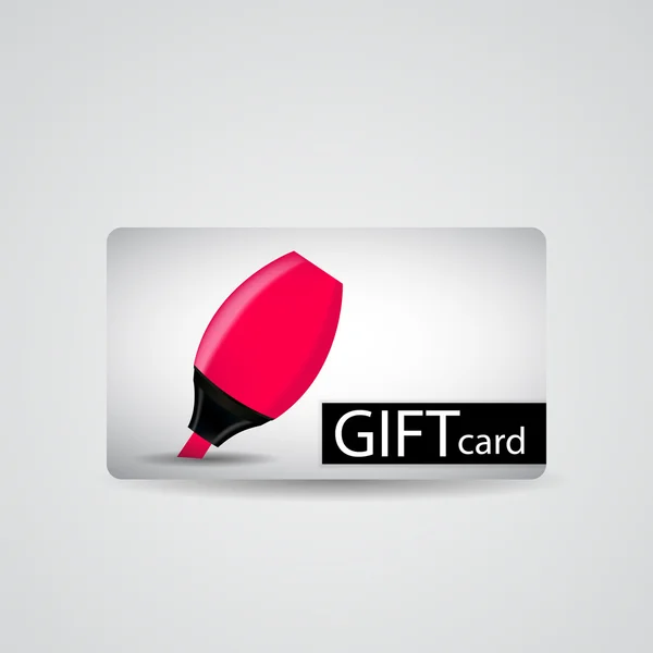 Abstract Beautiful Tools Gift Card Progettare, Illustrazione vettoriale . — Vettoriale Stock