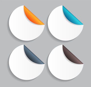 İş vektörü illüstrasyonunuz için bilgi tasarımı ögeleri