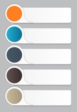 İş vektörü illüstrasyonunuz için bilgi tasarımı ögeleri