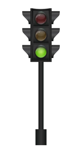 Traffic Light Vector Illustration — Stock Vector