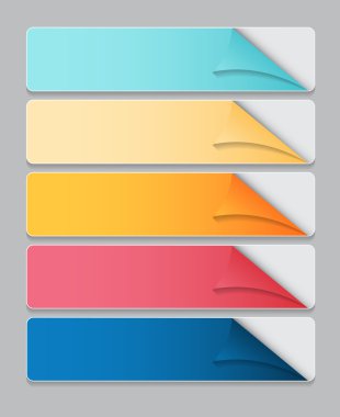 İş vektörü illüstrasyonunuz için bilgi tasarımı ögeleri