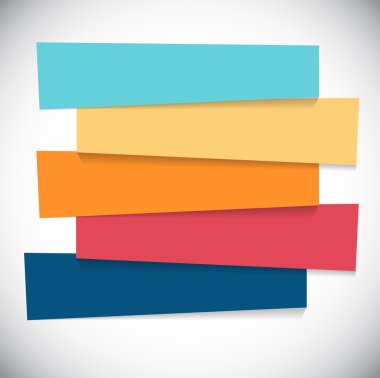 İş vektörü illüstrasyonunuz için bilgi tasarımı ögeleri