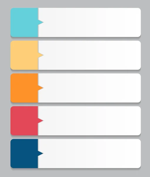 Elementos de design infográfico para sua ilustração vetorial de negócios — Vetor de Stock