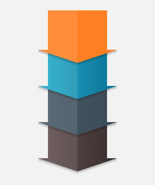 Elementos de diseño infográfico para su ilustración de vectores de negocio — Archivo Imágenes Vectoriales