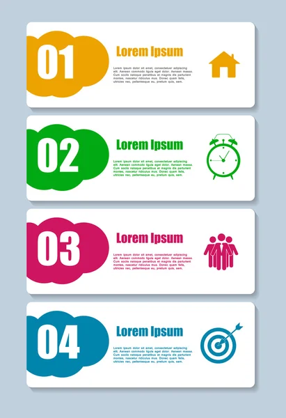 Infographic Design Elements for Your Business Vector Illustration — Stock Vector