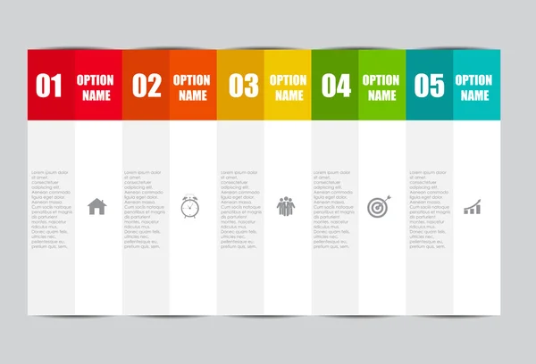 Infographic设计元素为你的业务向量说明 — 图库矢量图片