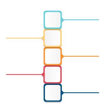 Infographic tasarım öğeleri iş için Illustratio vektör