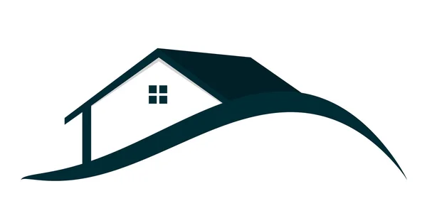 Casas logotipo ilustração vetor — Vetor de Stock