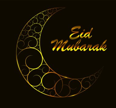 Müslüman topluluk festival vektör çizim arka planı