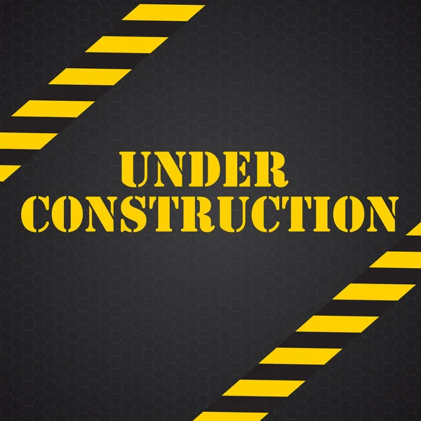 Under Construction. Vector Illustration — Stock Vector