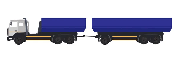 Většina aut Truck. Vektorové ilustrace. — Stockový vektor