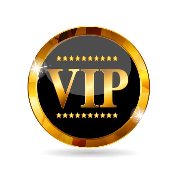 VIP tagok címke vektoros illusztráció — Stock Vector