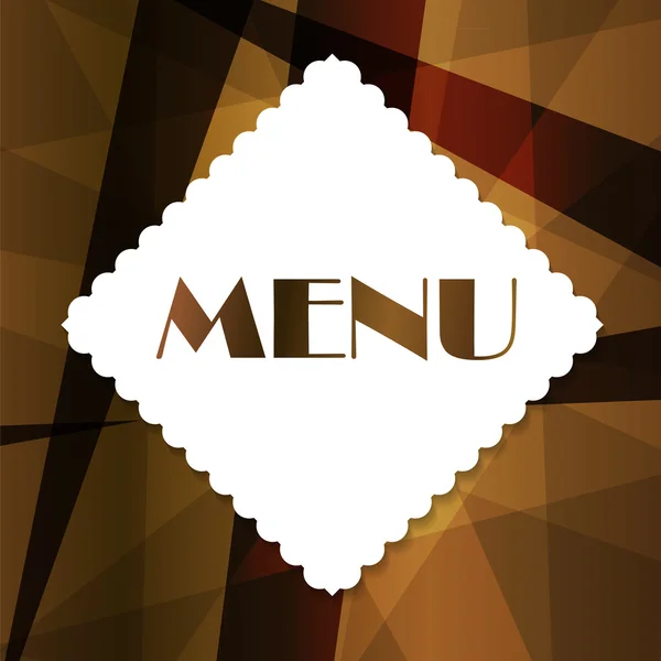 Modèle de menu restaurant illustration vectorielle — Image vectorielle