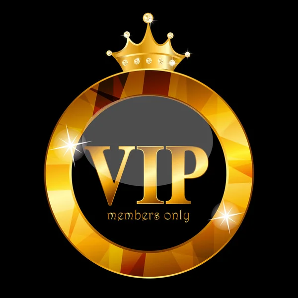VIP членів Картка Векторні ілюстрації — стоковий вектор