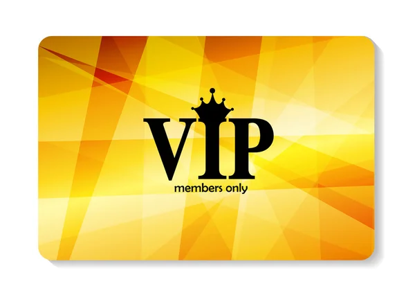 Ilustrasi Vektor Kartu Anggota VIP - Stok Vektor