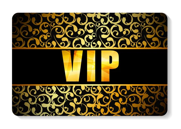 VIP üye kartı vektör çizim