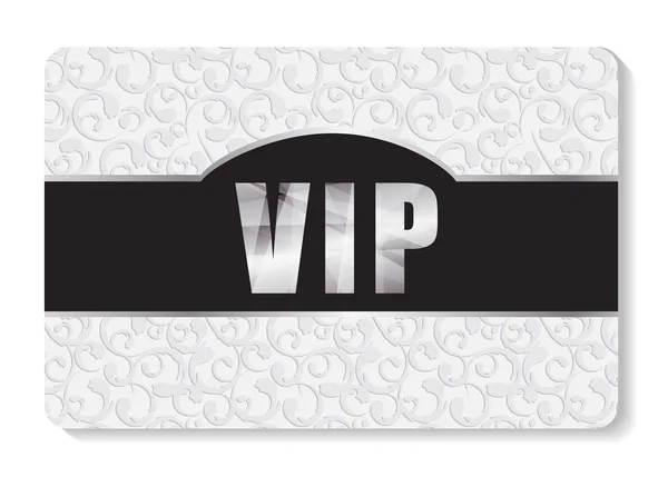 VIP Members Card Vector Illustration — Stock Vector