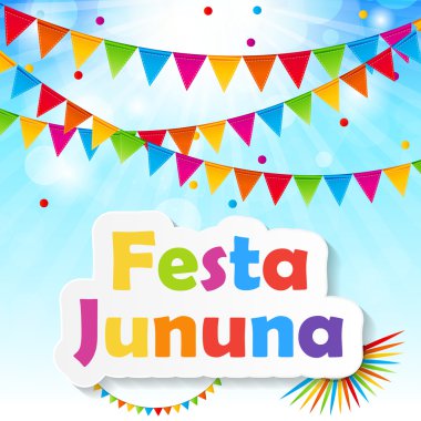 Festa jinina arka plan vektör çizim