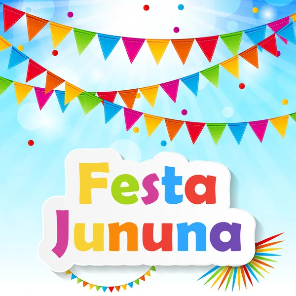 Festa Jinina fundo Vector Ilustração — Vetor de Stock