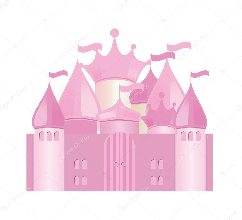 Princesa fundo com Castle Vector Ilustração Vetor de ©oleggankod 75710129, image size:1024x931