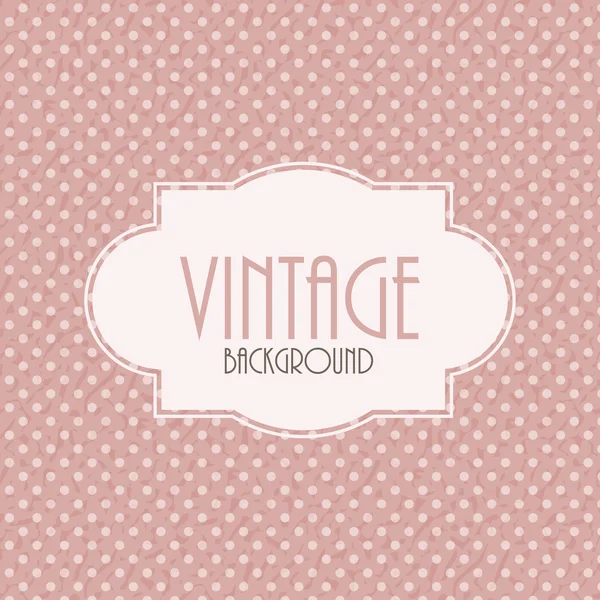 Retro Vintage Background Template Vector Ilustração — Vetor de Stock