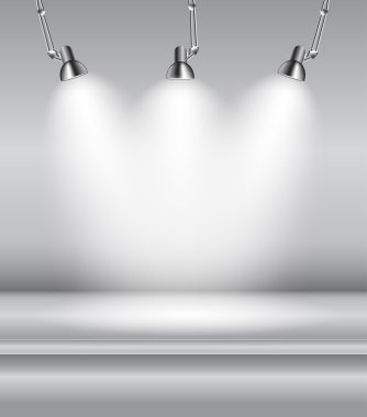 arka plan aydınlatma lambası ile. metin veya nesne için boş alan