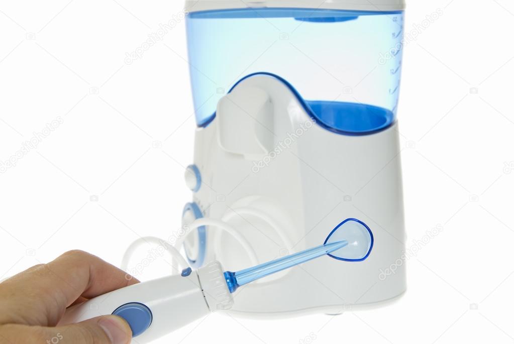 Brushing Teeth, Massage Gums. Irrigator for Oral Cavity Cleaning