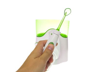 Diş fırçalama, diş etleri masaj. Oral Kavite Temizleme irrigator