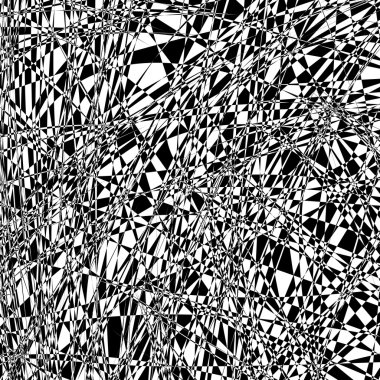 Soyut Psikedelik Sanat Arkaplanı. Vektör İllüstrasyonu.