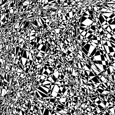 Soyut Psikedelik Sanat Arkaplanı. Vektör İllüstrasyonu.