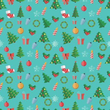 Noel ve yeni yıl arka plan soyut. vektör çizim