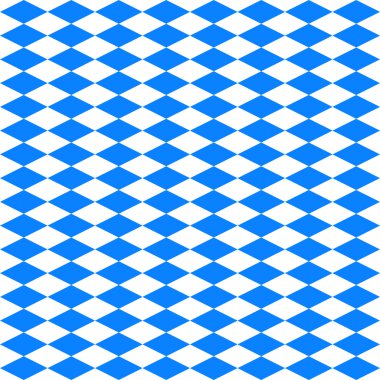 Oktoberfest mavi ve beyaz Dikişsiz desen arka plan vektör Il