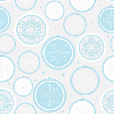 Noel ve yeni yıl Dikişsiz desen arka plan. VEC