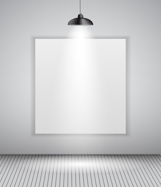 Arka plan aydınlatma lambası ve çerçeve ile. Senin Te için boş alan