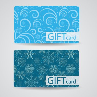 Güzel hediye kartları seti