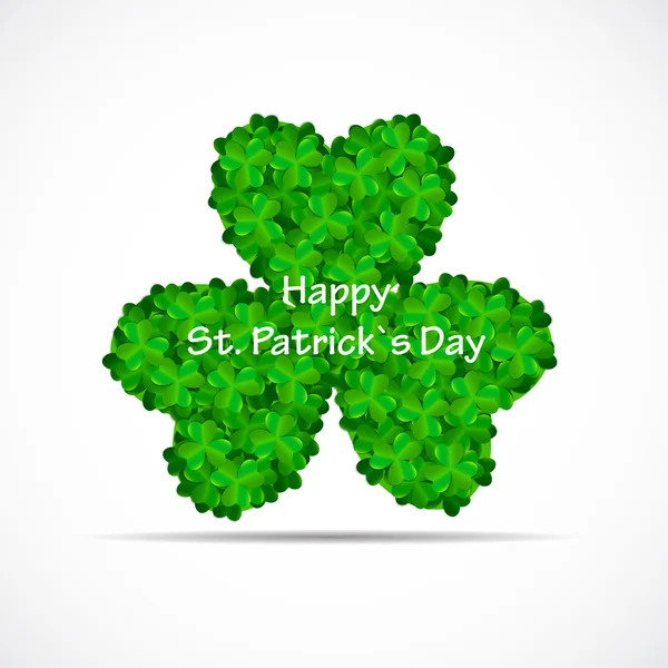 Carte de jour Saint Patrick — Image vectorielle