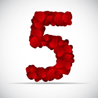 Sevgililer günü kalpleri vektör çizim sayısı