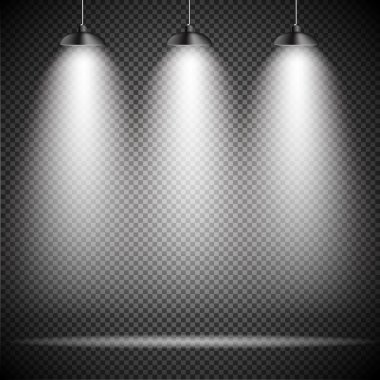 Parlak Spot lamba aydınlatma ile