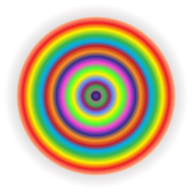 renkli psychedelic sanat arka plan. vektör illustratio