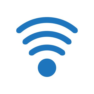 Kablosuz veri iletimi. Vektör çizim.