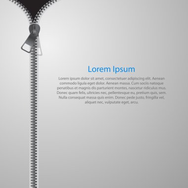 Fermuar vektör çizim ile arka plan