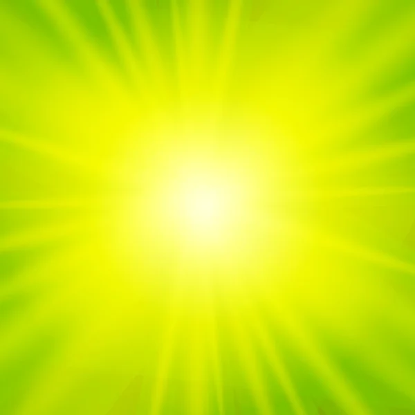 日当たりの良い自然な背景のベクトル図 — ストックベクタ