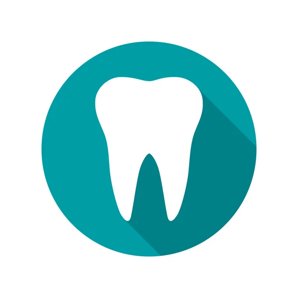 Tooth Icon Symbol Vector Illustration — Stock Vector