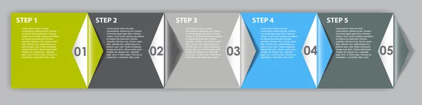 Elementos de design infográfico para sua ilustração vetorial de negócios — Vetor de Stock