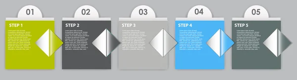 Elementos de design infográfico para sua ilustração vetorial de negócios — Vetor de Stock