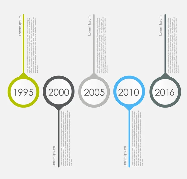 Éléments de conception infographique pour votre illustration vectorielle d'entreprise — Image vectorielle