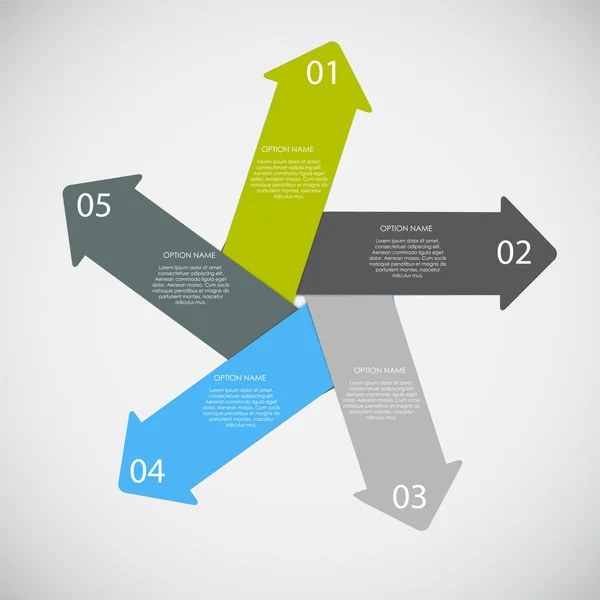 Éléments de conception infographique pour votre illustration vectorielle d'entreprise — Image vectorielle