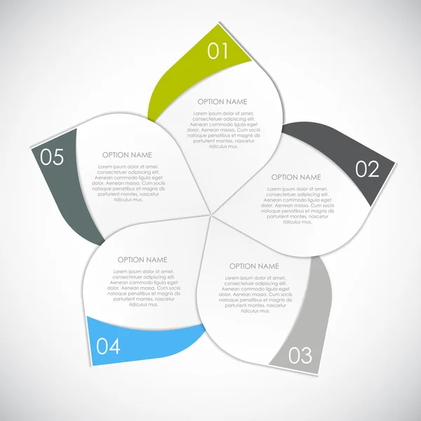 Éléments de conception infographique pour votre illustration vectorielle d'entreprise — Image vectorielle