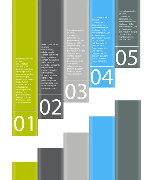 Éléments de conception infographique pour votre illustration vectorielle d'entreprise — Image vectorielle