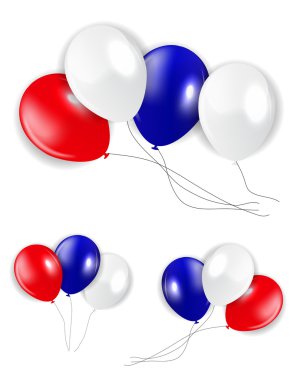 Renkli Balonlar, resimde kümesi.